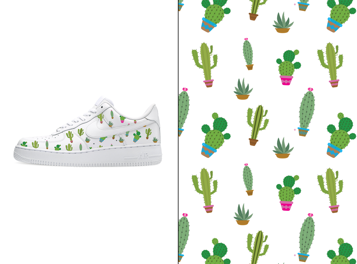 Cactus Shoe Wrap