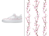 Cherry Branches Shoe Wrap