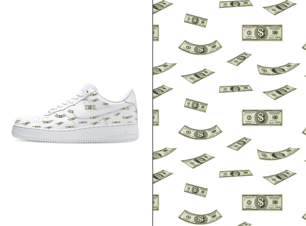 Money Shoe Wrap