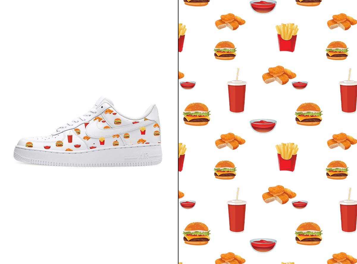 Burgers Shoe Wrap