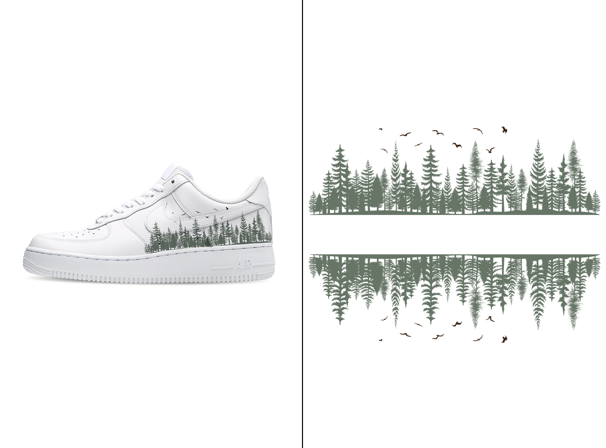 Forest Shoe Wrap