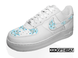 Blue Blossoms Shoe Wrap